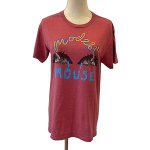 Modest Mouse Pink Mauve T-Shirt 2018 Tour Dramamine Small